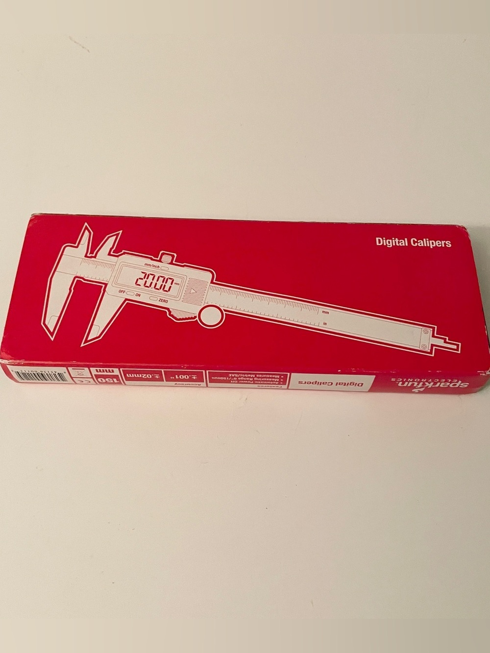 SparkFun 150mm 6" Digital Calipers Stainless Steel⁠
